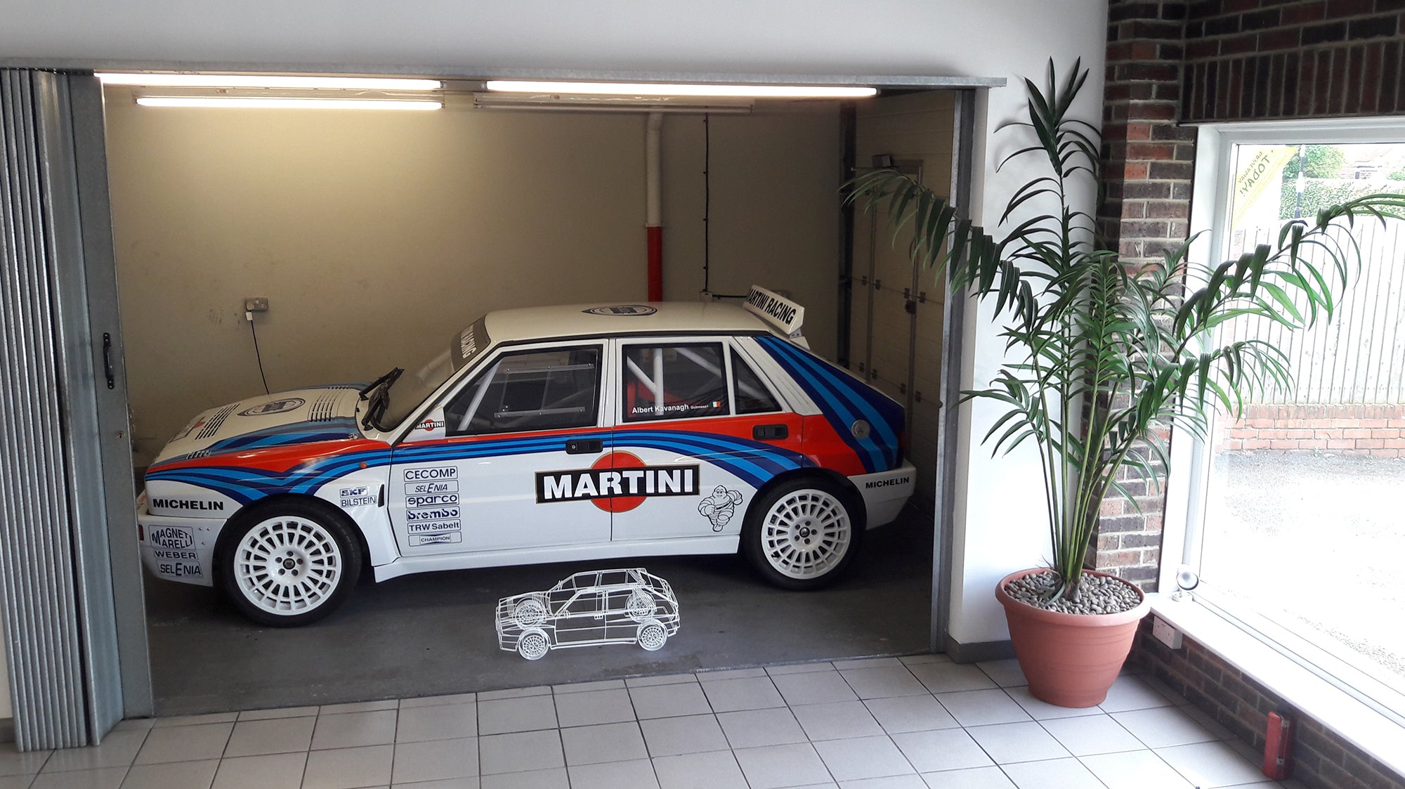 Lancia Delta Sculpture
