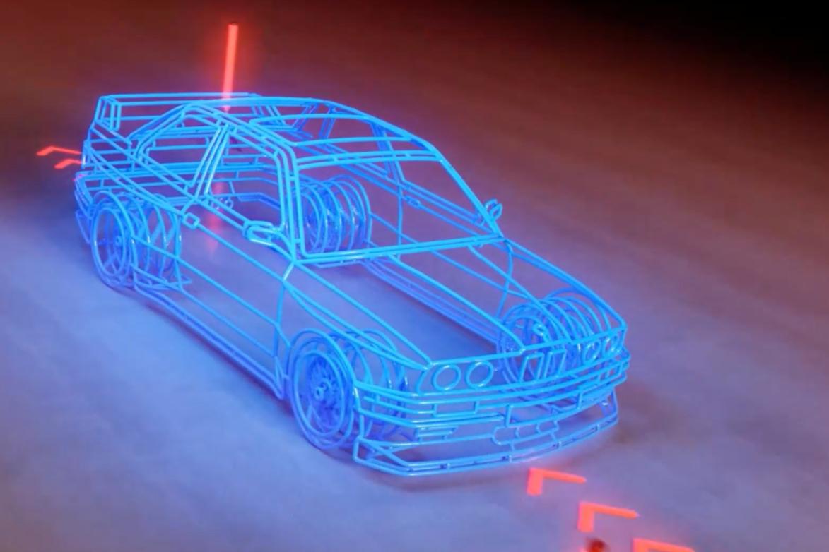 BMW E30 M3 Sculpture