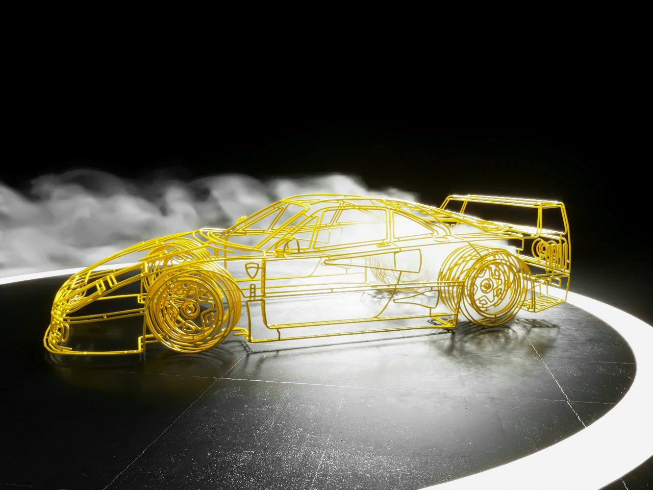 Ferrari F40 Sculpture