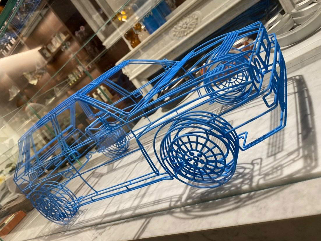 Lancia Delta Sculpture