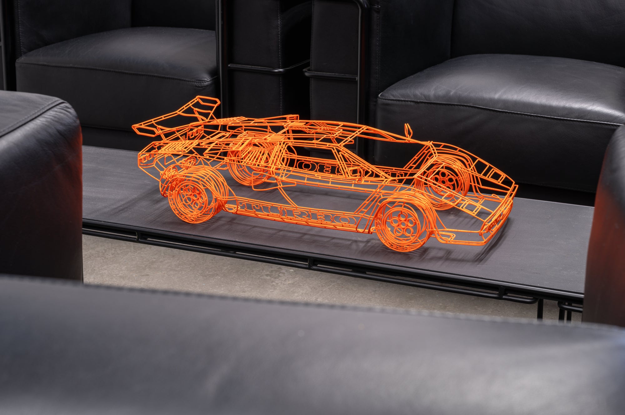 Lamborghini Twin Turbo Countach Sculpture