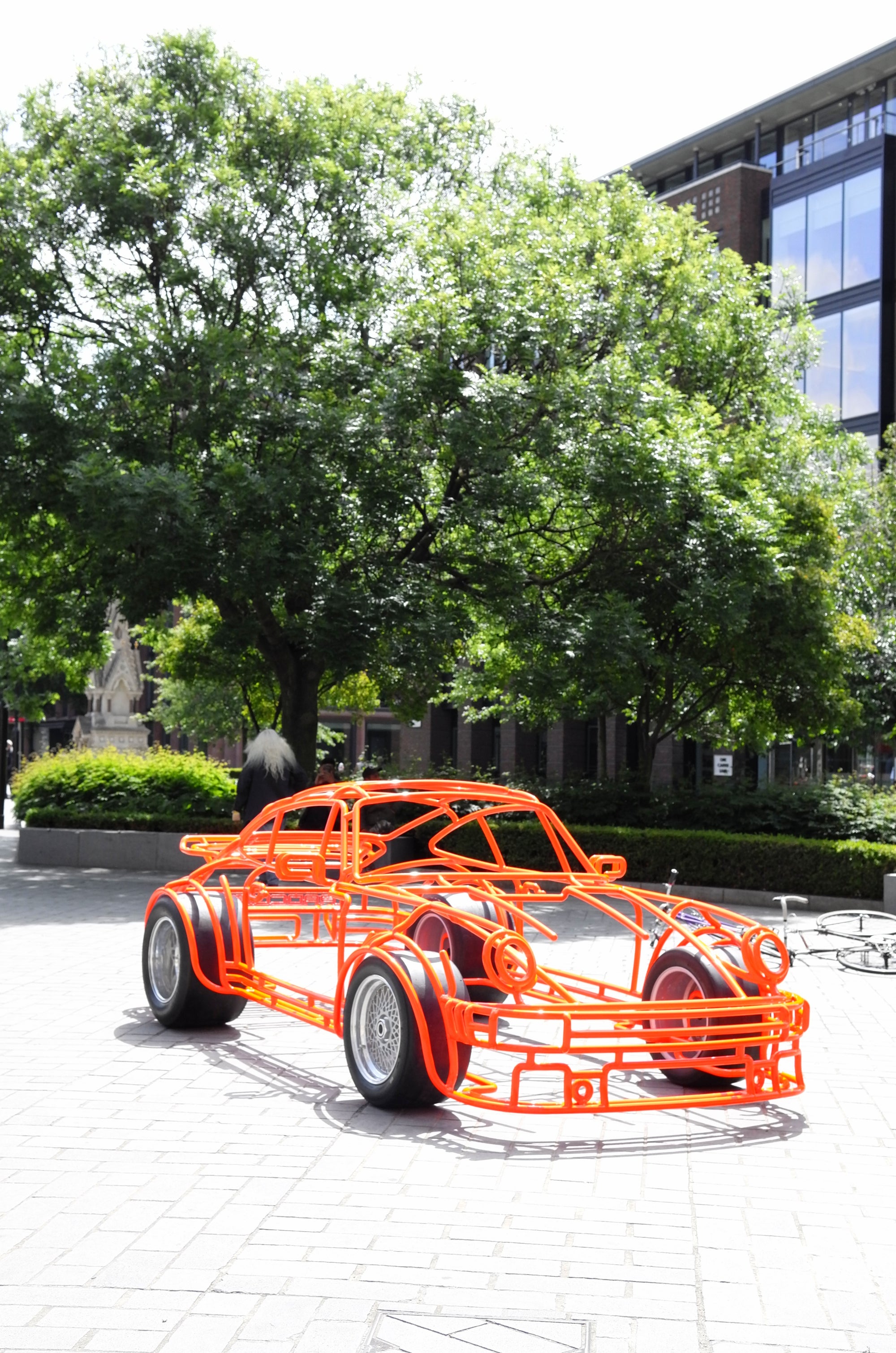 SOLD: Porsche 934 1:1 Sculpture in 32mm Tube