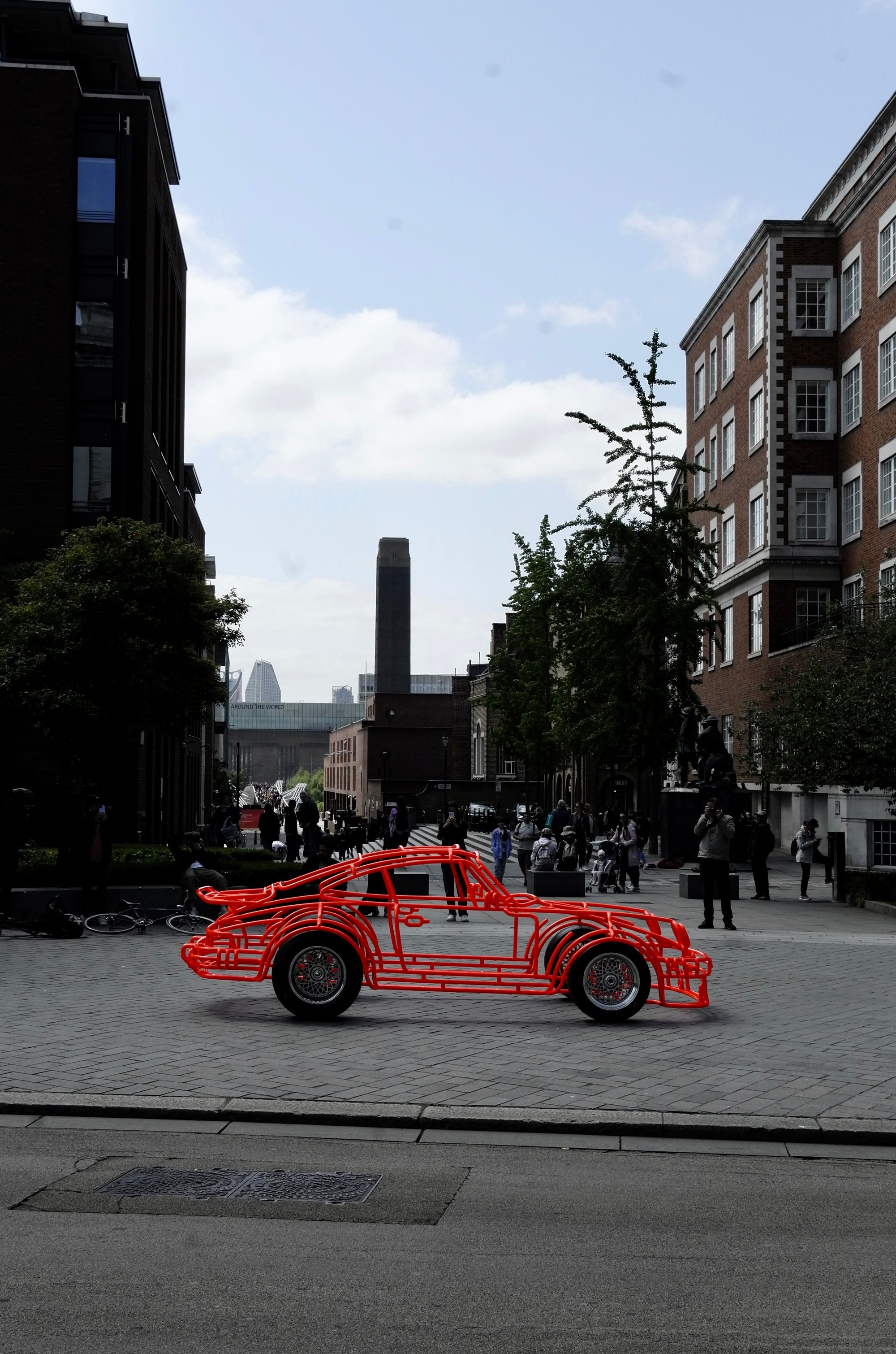 SOLD: Porsche 934 1:1 Sculpture in 32mm Tube