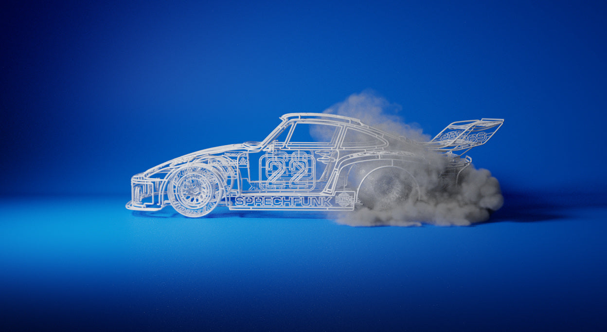 Porsche 935 Sculpture