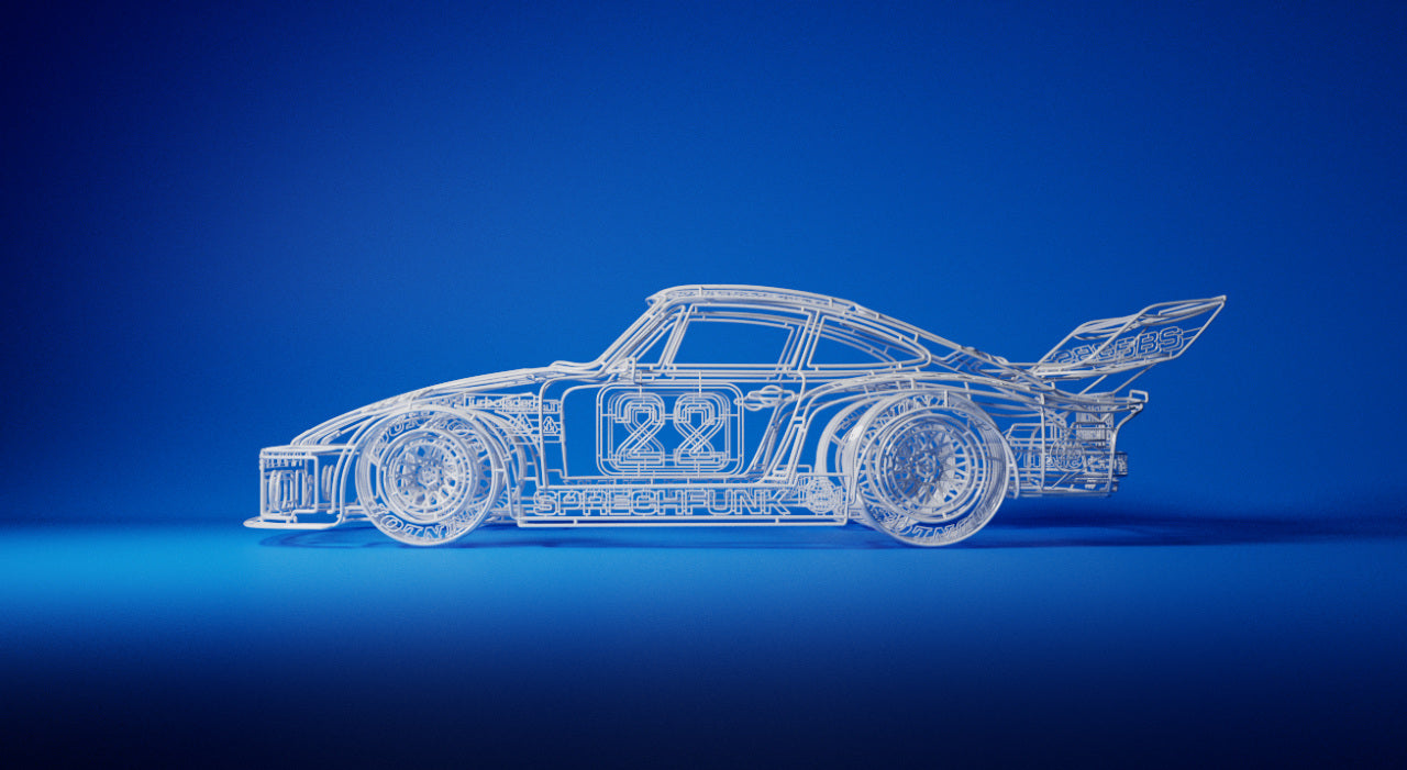 Porsche 935 Sculpture