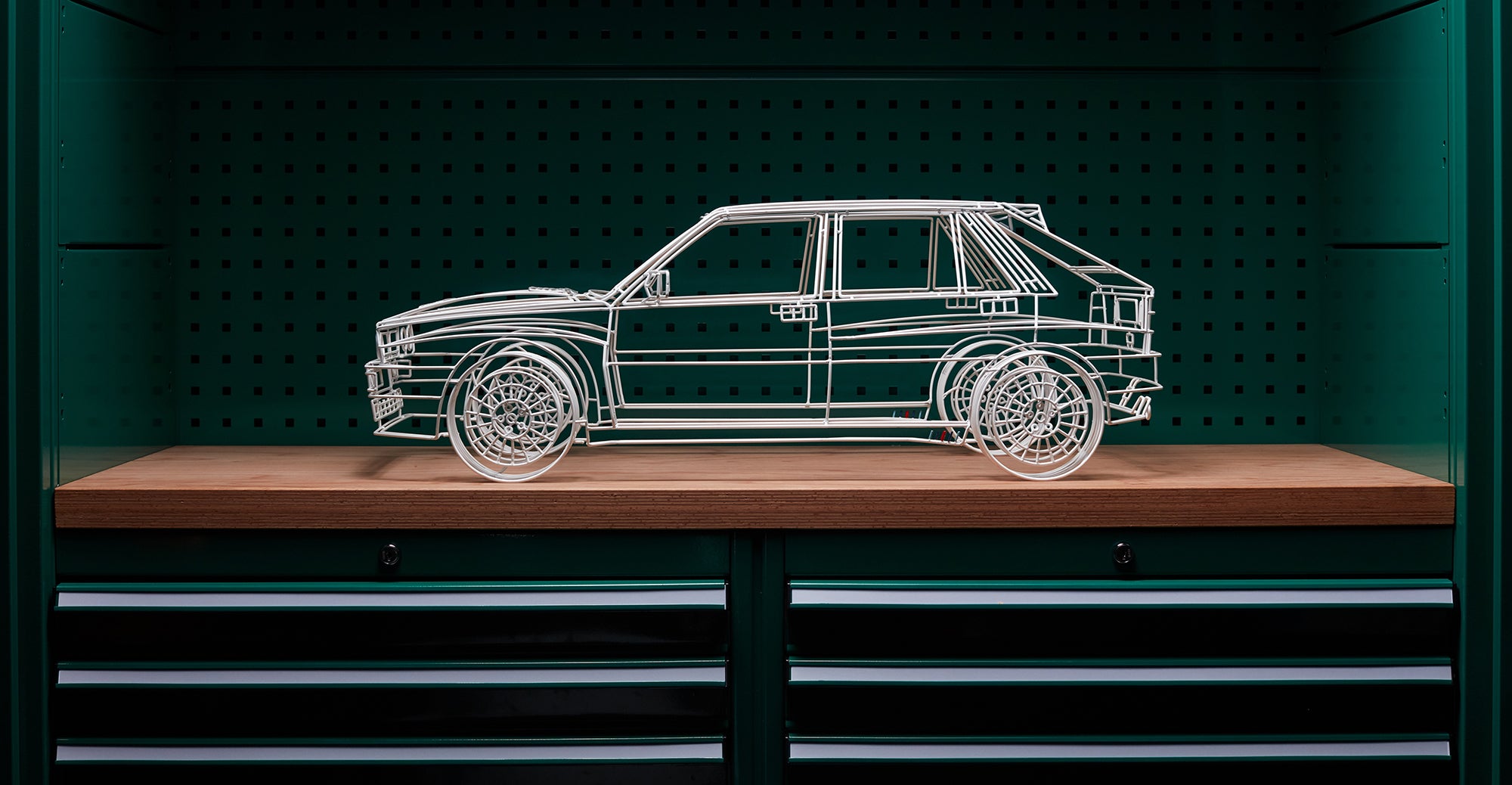 Lancia Delta Sculpture