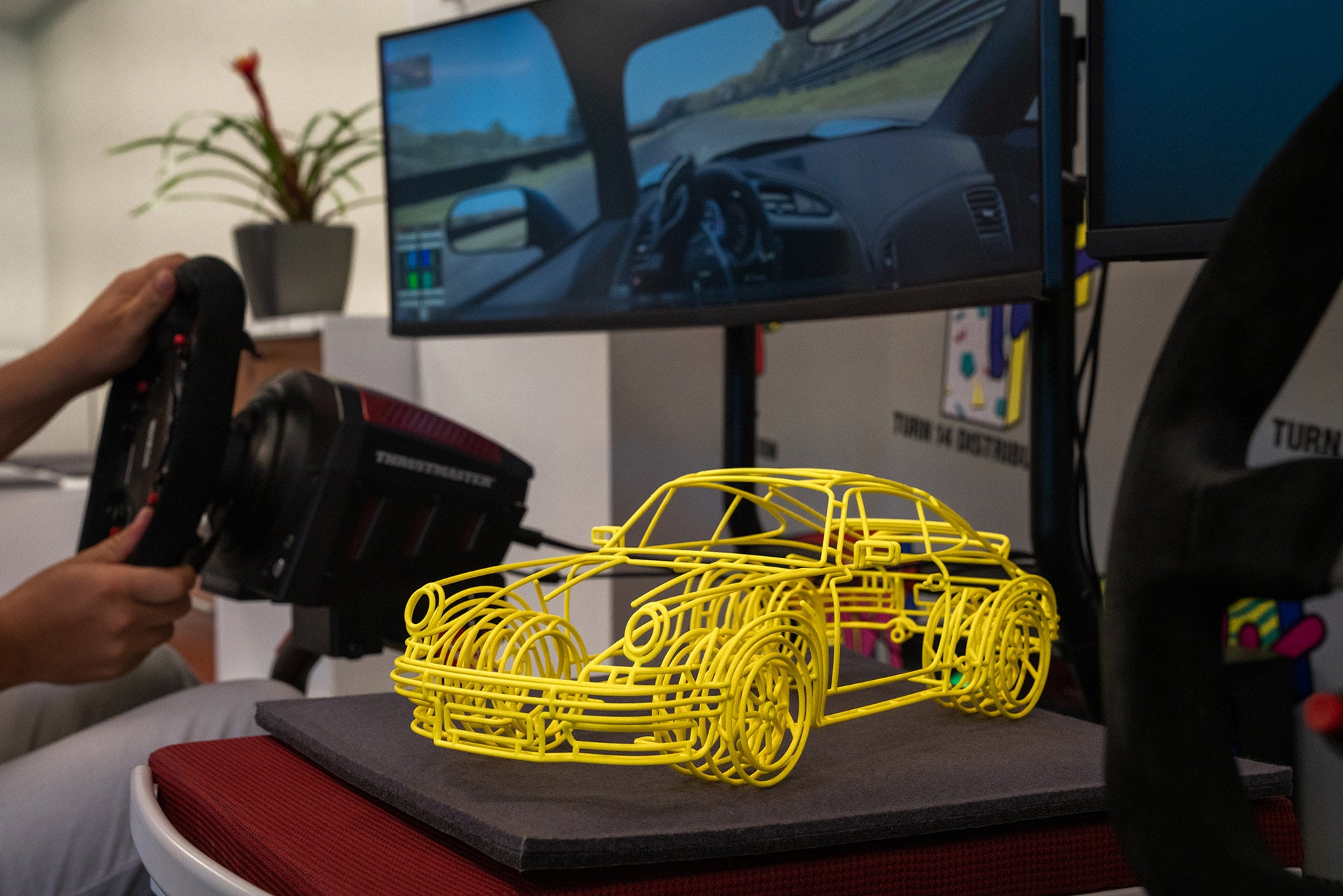 PORSCHE 911 RSR Sculpture