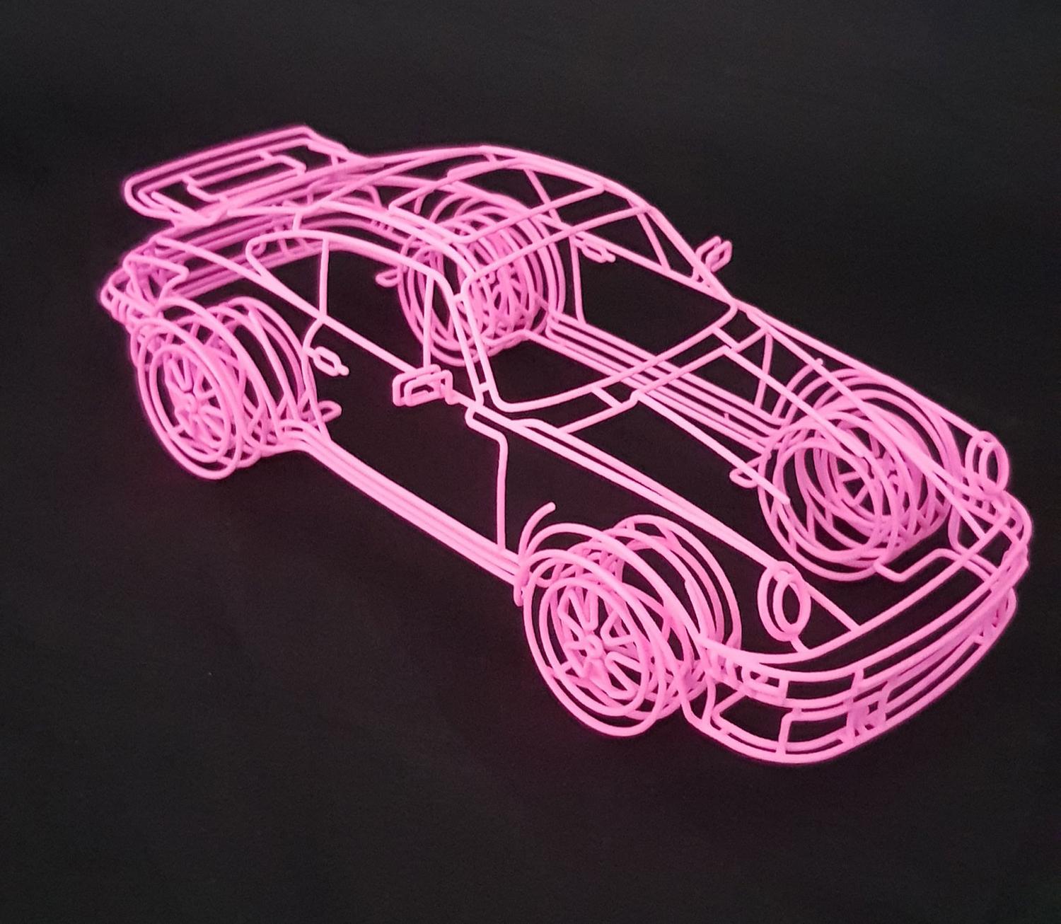 Porsche 934 Sculpture