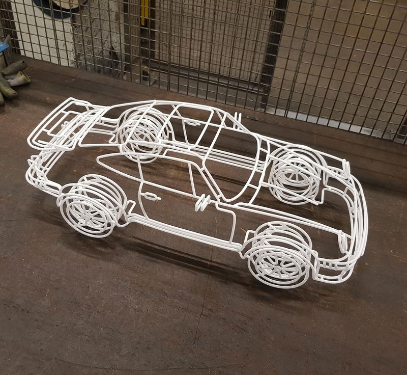 Porsche 934 Sculpture